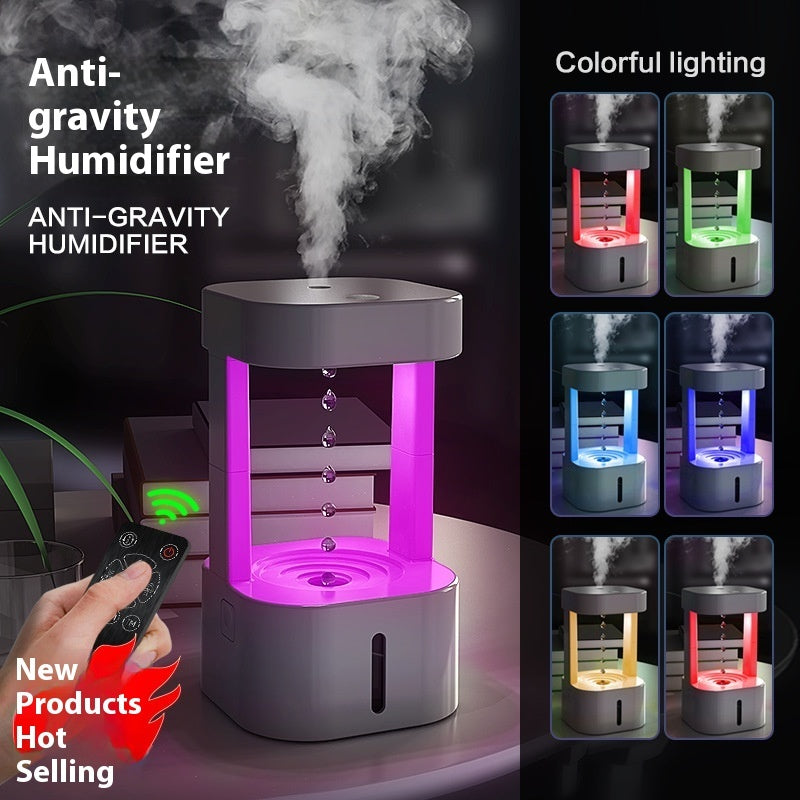 Anti-gravity Water Drop Humidifier & Air Conditioning Mist Spray | 580ML Water Tank