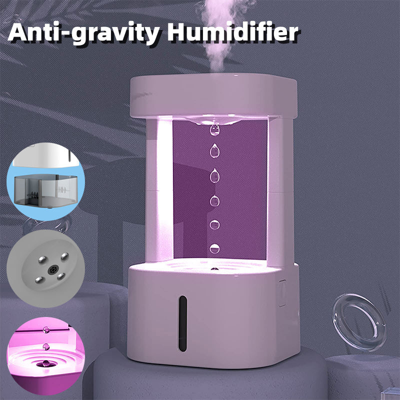Anti-gravity Water Drop Humidifier & Air Conditioning Mist Spray | 580ML Water Tank