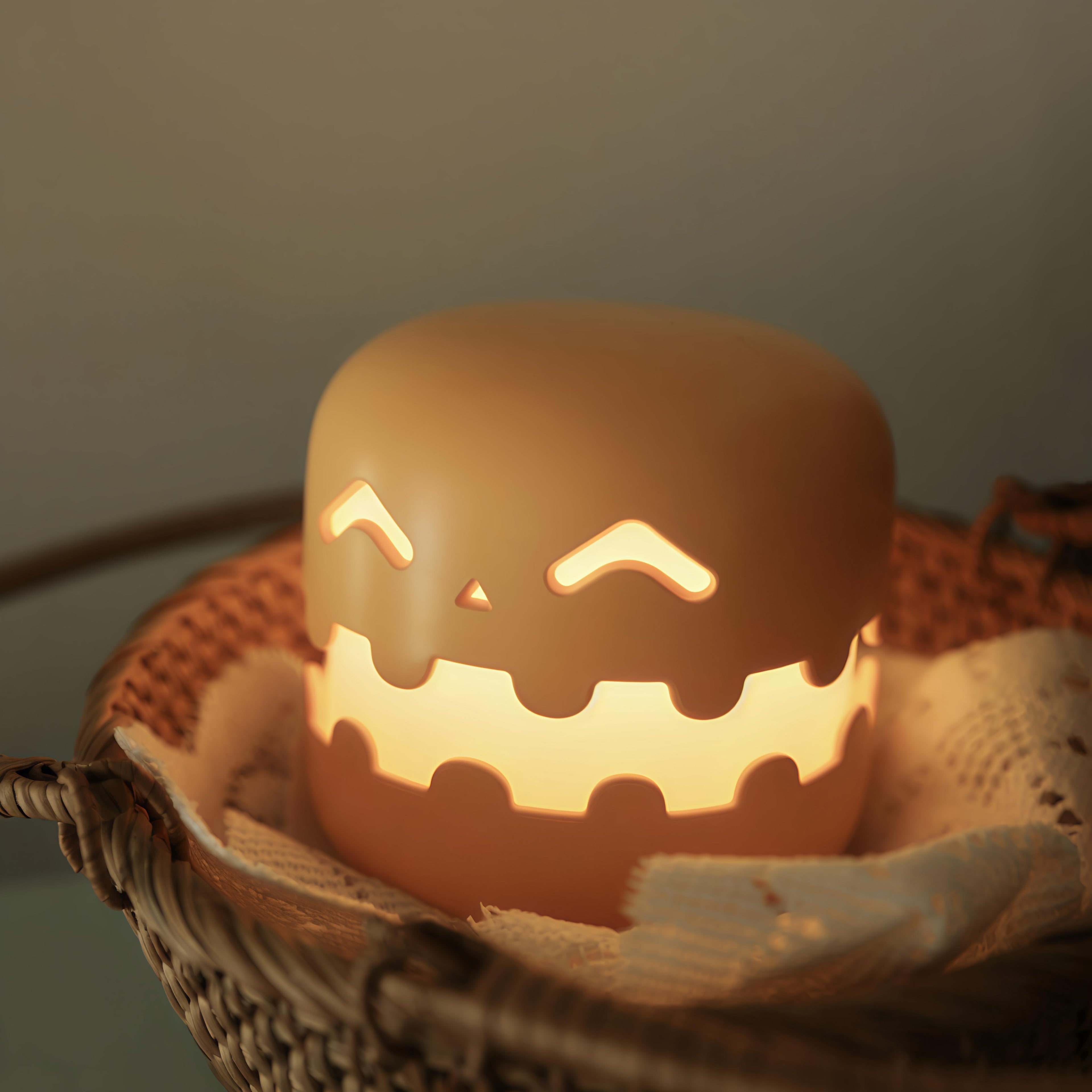 Pumpkin Lamp - Cozy Warm Glow
